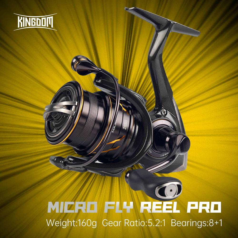 Abu Garcia Reel Revo - 킹덤 마이크로 플라이 프로 낚시 스피닝