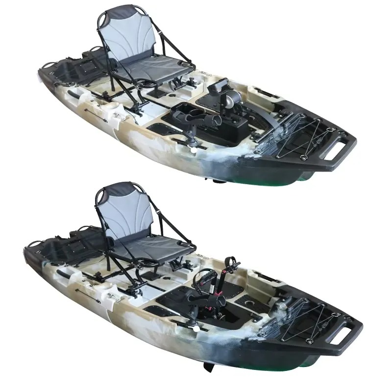 8피트 모듈식 1인승 핀 페달 드라이브 카약 프로펠러  - Fishing Boat Seat 리뷰 및 가격
