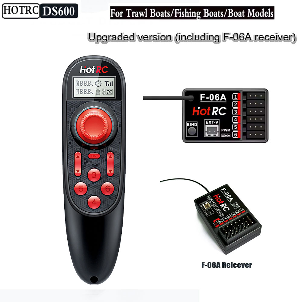HOTRC DS600 무선 원격 제어 업그레이드 시스템 - Fishing Boat Trailer 리뷰 및 가격
